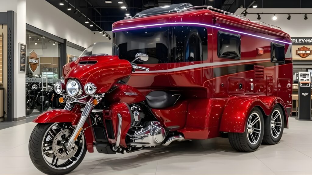 2026 Harley Davidson Camper Trike Launched: Futuristic Design, Luxury Comfort, and Advanced Tech