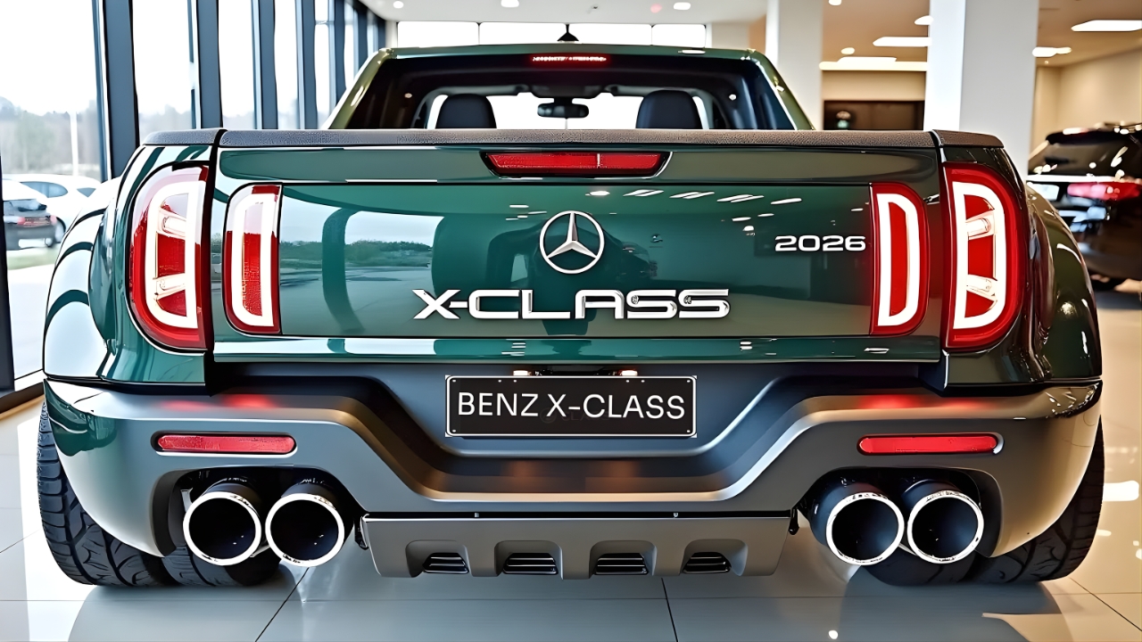 2026 Mercedes-Benz X-Class Breaks Cover: Premium Pickup With Strong Engine and Modern Tech