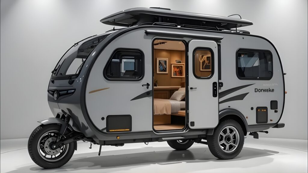 2026 Tricycle RV Camper Launches with Luxury Interior and Go-Anywhere Mobility